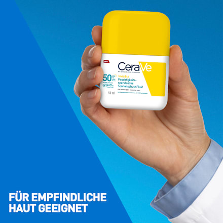 CERAVE Sonnenschutz Fluid Inv. Feuchtigkeit. LSF50 CeraVe