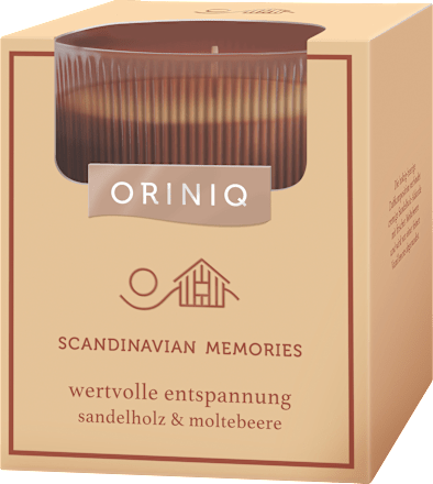Duftkerze Scandinavian Memories ORINIQ