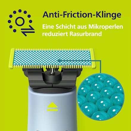 Elektrischer Rasierer, OneBlade Face First Shave QP1326/20 PHILIPS OneBlade