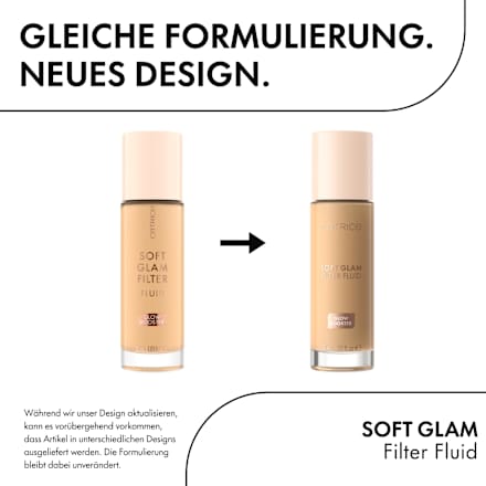 Foundation Soft Glam Filter Fluid 065 Tan CATRICE