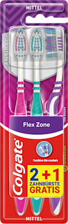 Zahnbürste Flex Zone mittel Dreierpack Colgate