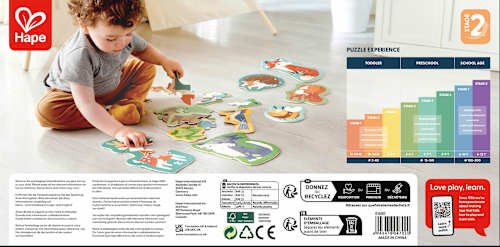 Puzzle Waldfreunde (40 Teile) Hape