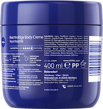 Bodycreme reichhaltig NIVEA