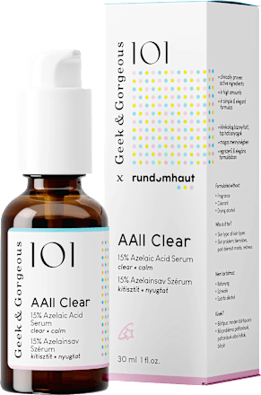 Gesichtserum 101 AAll Clear 15% Azelaic Acid Geek&Gorgeous