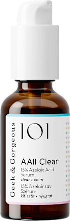 Gesichtserum 101 AAll Clear 15% Azelaic Acid Geek&Gorgeous