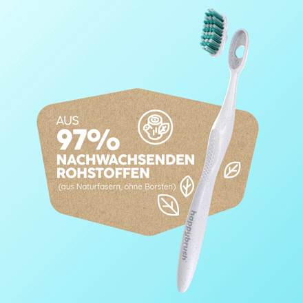 Zahnbürste Eco Change mit Aufsteckbürsten happybrush