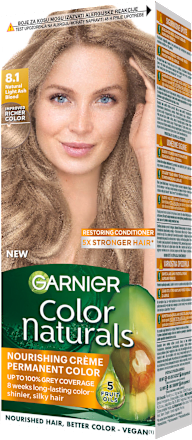 Крем-боя за коса, Nr. 8.1 Естествено светъл пепеляв рус GARNIER Color naturals