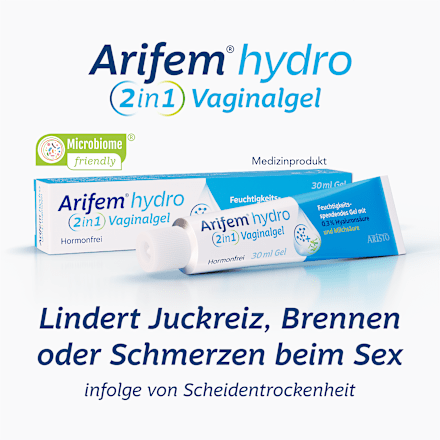 Arifem hydro 2 in1 Vaginalgel Arifem