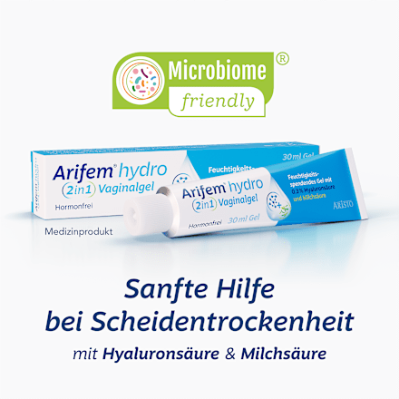 Arifem hydro 2 in1 Vaginalgel Arifem