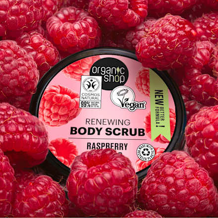 Piling za tijelo Raspberry Cream organic shop