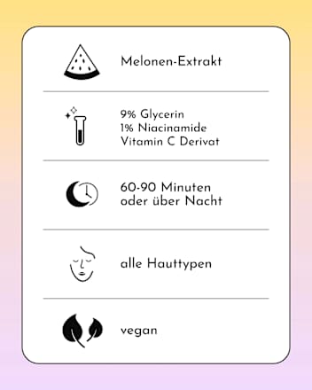 Tuchmaske Hydrogel Glow Mode INAO