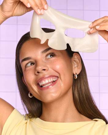 Tuchmaske Hydrogel Glow Mode INAO