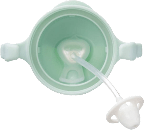 hrneček s brčkem GELATO pistáciová b.box
