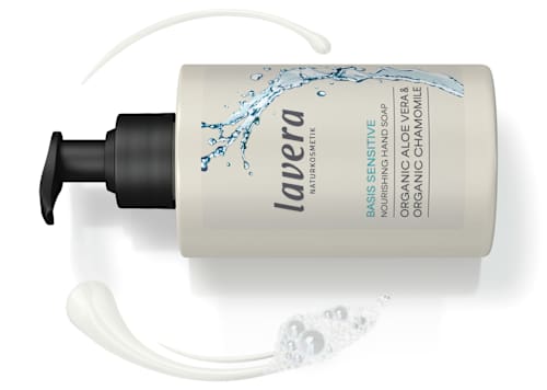 Flüssigseife Basis sensitiv milde Pflegeseife lavera NATURKOSMETIK