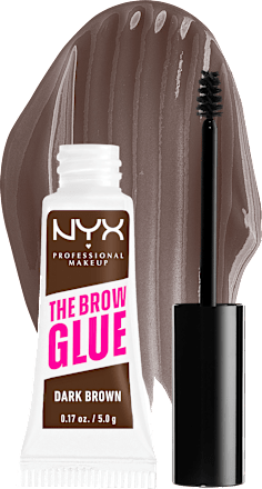 Gel za oblikovanje obrvi The Brow Glue, 04 Dark Brown NYX PROFESSIONAL MAKEUP
