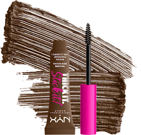 Maskara za obrvi Thick It. Stick It!, 05 Cool Ash Brown NYX PROFESSIONAL MAKEUP