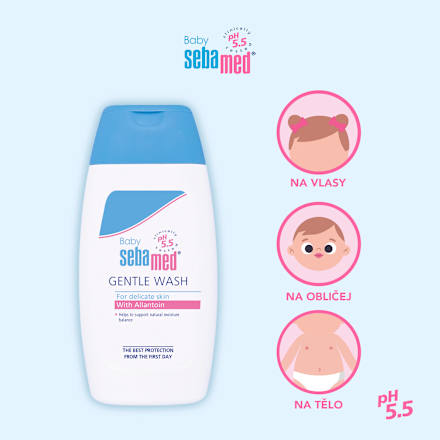 mycí emulze extra jemná sebamed baby