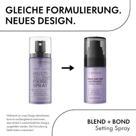 Spray fissante make-up Prime And Fine Multitalent CATRICE