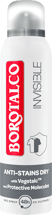 Antitranspirant Deospray Invisible Borotalco