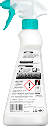 Fleckenentferner Spray für Deo & Schweiß Dr. Beckmann