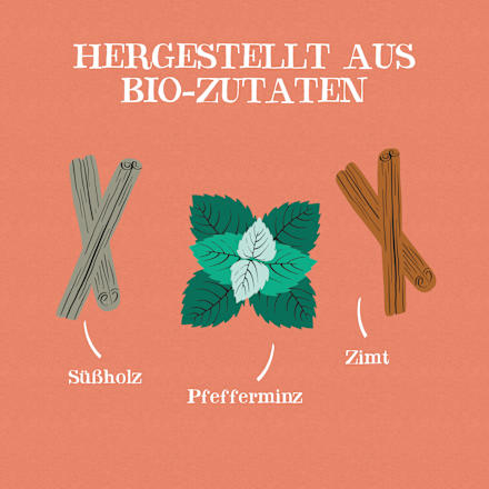 Kräutertee "Marrakesh Markets" mit Pfefferminze, Zimt & Süßholz (20 Beutel) Cupper
