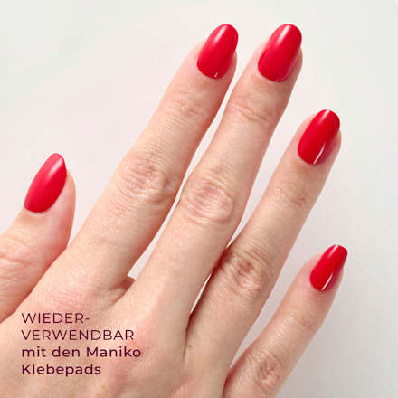 Künstliche Nägel Press Ons Medium Round Statement Maniko
