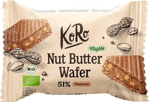 Erdnussschnitte mit 51 % Erdnüssen KoRo