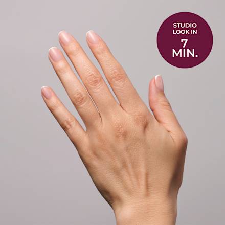 Künstliche Nägel Press Ons Short Square Minimal French Maniko