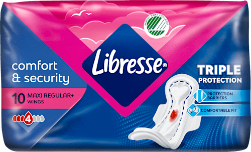 Дамски превръзки Maxi+ Normal Libresse