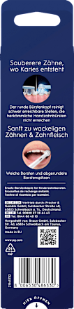 Aufsteckbürsten Kinder iO Angel Sanfte Reinigung, ab 6 Jahren Oral-B