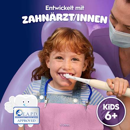 Aufsteckbürsten Kinder iO Angel Sanfte Reinigung, ab 6 Jahren Oral-B