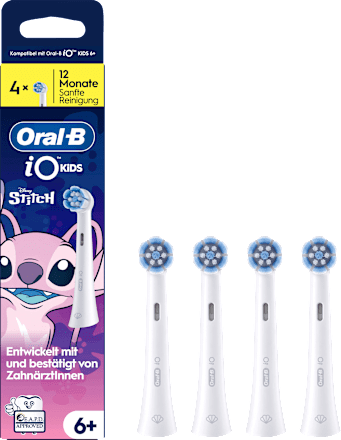 Aufsteckbürsten Kinder iO Angel Sanfte Reinigung, ab 6 Jahren Oral-B