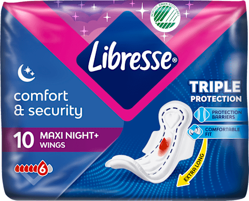 Дамски превръзки Maxi Wing goodnight Libresse