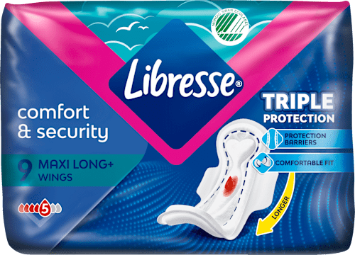 Дамски превръзки Maxi Long+ Libresse