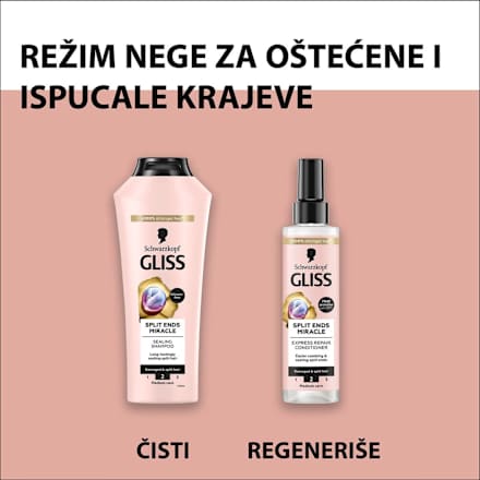 Split Ends Miracle - šampon za kosu Schwarzkopf GLISS
