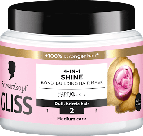 4-IN-1 SHINE maska za kosu Schwarzkopf GLISS