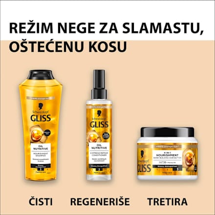 Oil Nutritive - šampon za kosu Schwarzkopf GLISS