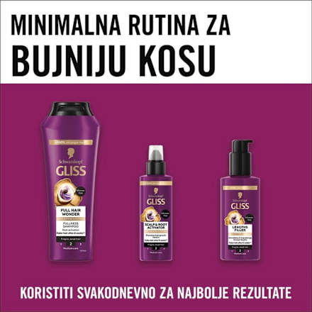 FULL HAIR WONDER SCALP & ROOT ACTIVATOR serum za skalp za jačanje korena dlake Schwarzkopf GLISS
