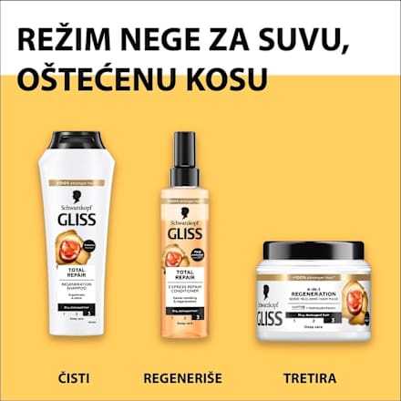 Total Repair 19 - šampon za kosu Schwarzkopf GLISS
