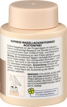 Nagellackentferner ebelin