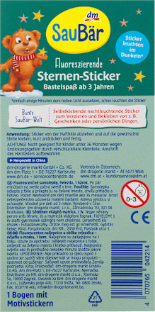 Motivsticker sortiert SauBär