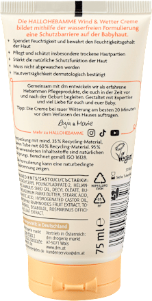 Wind & Wetter Creme HALLOHEBAMME