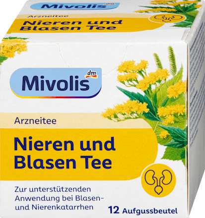 Arzneitee, Nieren & Blasen Tee (12 Beutel) Mivolis