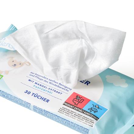 vlhčené ubrousky sensitive + box babylove
