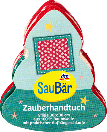 Zauberhandtuch sortiert SauBär