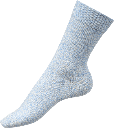 Socken mit Bio-Baumwolle jeans, Gr. 35-38 (2 Paar) Fascino