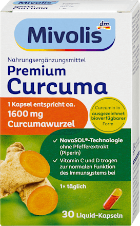 Капсули Kуркума Premium Mivolis