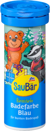 Kinder Badezusatz Badefarbe sortiert SauBär