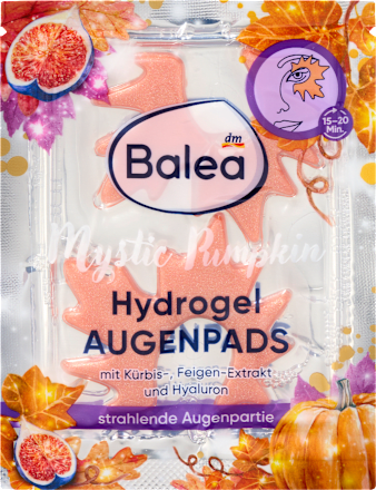 hydrogelové oční polštářky Mystic Pumpkin, 1 pár Balea