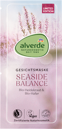pleťová maska Seaside Balance alverde NATURKOSMETIK
